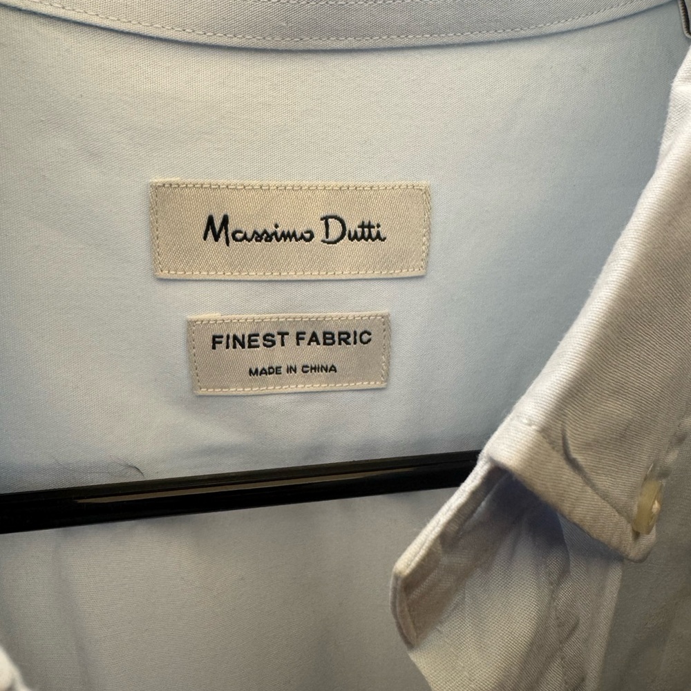 Massimo Dutti Blue Shirt